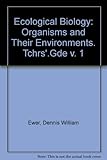 Ecological biology. Teacher's guide 1