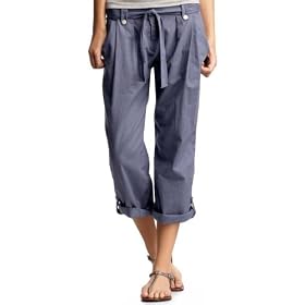 Buy Gap Linen blend pleated pants by Gap