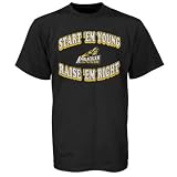 Appalachian State Mountaineers Toddler Black Raise 'Em Right T-shirt
