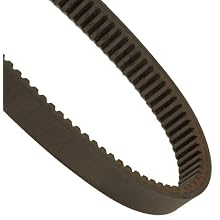 Goodyear Engineered Products Variable Speed V-Belt, 2528V370, 28 Degree Angle Pulley, Cogged, 1.57" Top Width, 0.59" Height, 37" Pitch Length