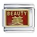 Golden Chinese Beauty Birthstones Jewelry Italian title=