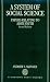 Book A System of Social Science: Papers Relating to Adam Smith