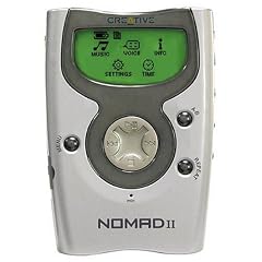 Creative Nomad IIc tragbarer MP3-Player 32MB silber (mit zus�tzlichem 32MB-Speichermodul)