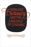 Johnson`s Dictionary and the Language of Learning