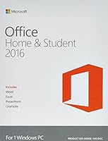 Microsoft Office Home and Student 2016 For 1 Windows PC