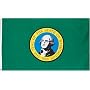 New 3x5 Washington State Flag US USA American Flags