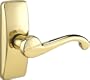 Wright Products VGL025-555 Accents Georgian Latch, Polished Brass