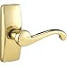Wright Products VGL025-555 Accents Georgian Latch, Polished Brass
