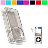 Snap-on Cover for Apple ipod nano chromatic 5th generation + Screen Protector (Many colors) (Clear)