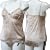 Ex Store Silk Cami & Knickers Set Cream