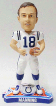 Buy Peyton Manning Indianapolis Colts Super Bowl XLI Champions Ring Bobble Head Doll from Forever Col by Forever Collectibles