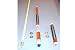 Sporting Goods : Adjustable Length and Weight 48 inch Maple Pool Cue - with Black Wrap
