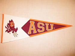 Arizona State Sun Devils Mascot - Classic NCAA College (Pennants)