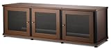 Salamander Synergy 237 A/V Cabinet w/ Three Doors (Cherry/Black)