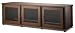 Salamander Synergy 237 A/V Cabinet w/ Three Doors (Cherry/Black)