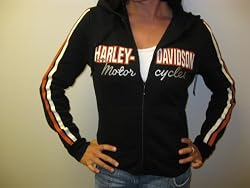 Harley-Davidson&reg; Women's Activewear Jacket with Sleeve Stripe. Embroidery. 99059-07VW