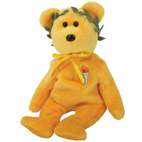 1 X Ty Beanie Babies Victory the Olympics Bear