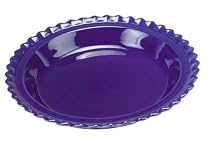 Chantal Ceramic 9-Inch Pie Dish, Cobalt Blue
