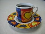 European Gift 190-Amore Espresso Cup & Saucer