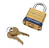 Master Lock #8D 1-1/8 Brass Padlock