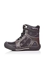 BILLOWY Botas Cremallera (Negro)