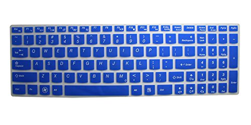 Soft Silicone Keyboard Protector Skin Cover for IBM Lenovo IdeaPad Z50, Z500, Z500A, Z510, Z510p, Z580, Z585, Z560, Z565, Z570, Z710, S510, S510p, U510, U530, Y50, Y510p, Y580, Y570, Y570D, V570, P500, P580, N580, N585, B570, B575, B590, Essential G50, G500, G500s, G505, G505s, G510, G570, G575, G770, G580, G585, G710, G700, G780, Flex 15, Flex 2 (15 inch)(if your 