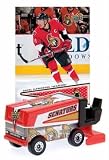OTTAWA SENATORS 2008/09 NHL Zamboni with DANIEL ALFREDSSON Trading Card