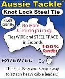 Knot Lock Steel Tie 100lb
