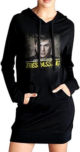 Lady Winter V-Neck Long Sleeve Casual Hoodie Sweatshirt Adam Lambert