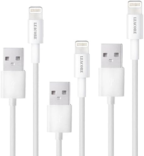 3x USB Lightning Cable Data Sync Charger Cord for Apple Iphone 5/5c/5s/6/6plus Ipod/ipad