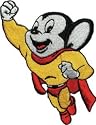 Mighty Mouse Cartoon - 3.75" Flying Character Patch