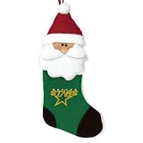 22" NHL Dallas Stars Plush Santa Claus Hockey Christmas Stocking