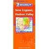 Carte REGIONAL New England Hudson Valley USA