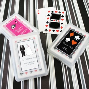 Personalized Theme Playing Cards - Baby Shower Gifts & Wedding Favors (Set of 24)