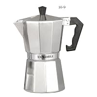 Aluminium Stove top espresso maker, 9 cup
