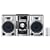 SONY MHC-EC55 3 CD/MP3 mini stereo