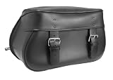 ALC Saddlebags 8026-03 Ultimate Legend Premium Leather Plain Bolt-On Saddlebag - Pair