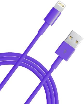 Snatio (TM) Extra Long Extended 10 Feet 3M USB to 8 Pin Sync and Charging Cable Charger Power Cord for iPhone 6/ 6 Plus, iPhone 5 5s 5c iPod Touch Nano 7th Gen (Purple)