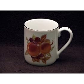 Buy Royal Worcester Evesham Gold Mug Peach Blackberry