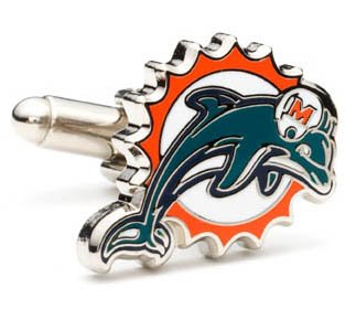 Miami Dolphins Cufflinks