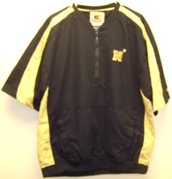 Buy Navy NCAA Licensed Short Sleeve Windbreaker by Colosseum Athletics