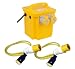 2x Us Socket Adaptors And 3.3kva 2.64kw 2640w Stepdown Mains
