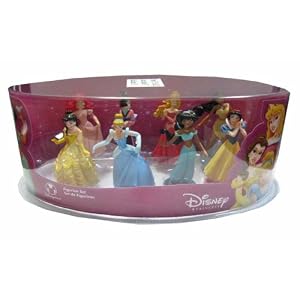 Disney Princess Exclusive 8 Piece PVC Mini Figurine Collector Set by Disney