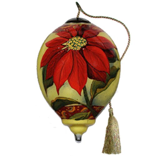 Ne’Qwa Ornament “Pointsettia”, 3-Inches Tall, Designed by noted artist Susan Winget Ne’Qwa Ornament “Pointsettia”, 3-Inches Tall, Designed by noted artist Susan Winget