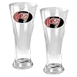 Tampa Bay Buccaneers 2pc 19oz Pilsner Glass Set NFL Football