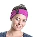 Light Exercise & Fashion Headband - Ideal for Yoga, Pilates, Stretching, Travel or Leisure - Comfortable Blend of Soft Bamboo (derived from Viscose) - Designed for Women Borrowed by Men
