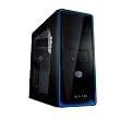 Cooler Master RC-310-BWN1-GP Elite 310 ATX, MATX Mid Tower Case with Window (Black/Blue)