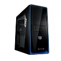 Cooler Master RC-310-BWN1-GP Elite 310 ATX, MATX Mid Tower Case with Window (Black/Blue)