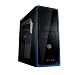 Cooler Master RC-310-BWN1-GP Elite 310 ATX, MATX Mid Tower Case with Window (Black/Blue)