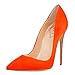 EKS Women's Friees Basic Solid Color Thin High Heels Shoes Pumps For Dress Wedding Party